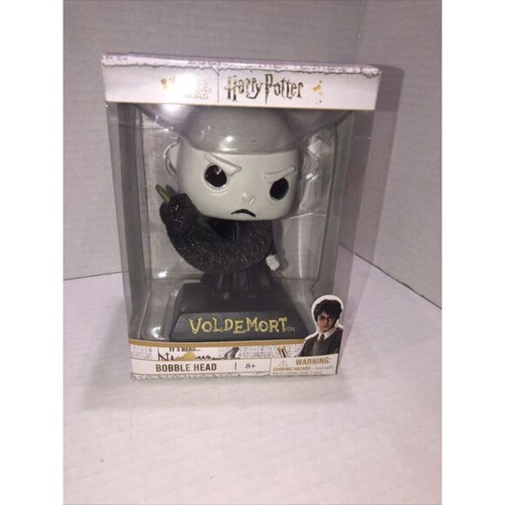 NIB Harry Potter Voldemort BobbleHead With Wand Figure